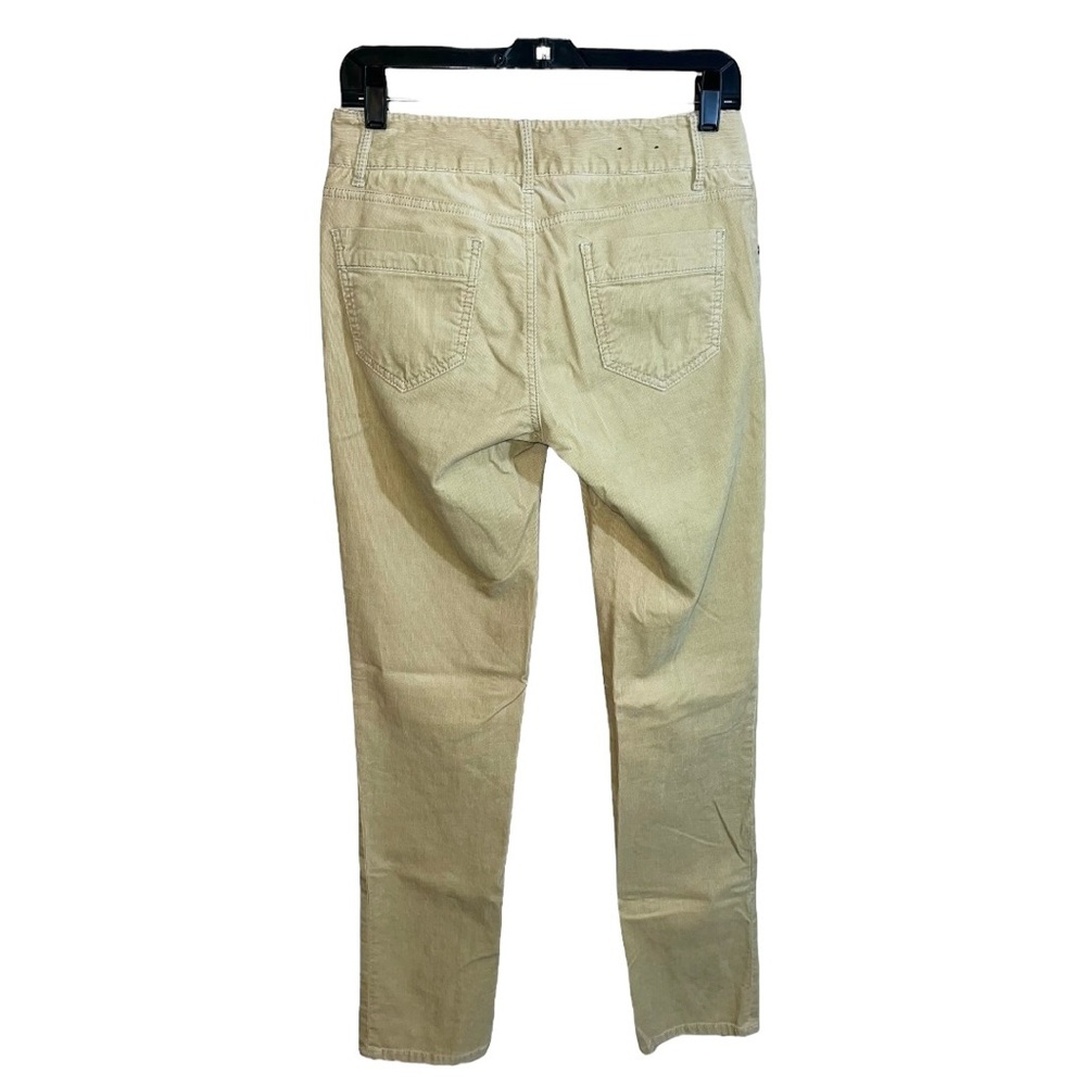 Banana Republic Pants Women’s Size 4 Tan Khaki Straight Corduroy Long 28x32 - Picture 6 of 8